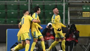 Oleksandr Zubkov gol attı! Ukrayna Dünya Kupası için play-off biletini kaptı
