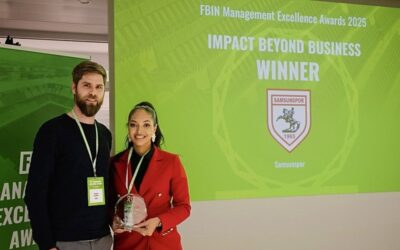 Samsunspor Mor Forma Projesi ile uluslararası 2. ödülü aldı