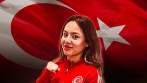 Sude Yaren Uzunçavdar bronz madalyayı kazandı!