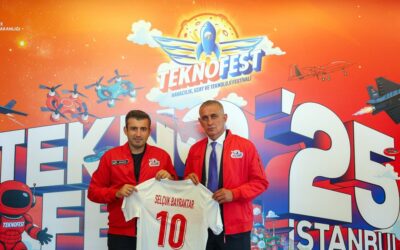 TFF Başkanı İbrahim Hacıosmanoğlu'ndan TEKNOFEST'e ziyaret