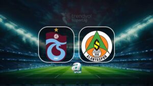 Trabzonspor – Alanyaspor maçı hangi kanalda, saat kaçta?