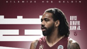 Trabzonspor Basketbol Takımı Royce Dewayne'yi kadrosuna kattı