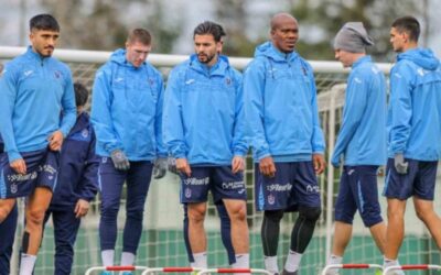 Trabzonspor Corendon Alanyaspor maçı öncesi eksiklerle çalışıyor!