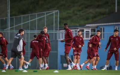Trabzonspor, Fatih Karagümrük maçının hazırlıklarını sürdürdü