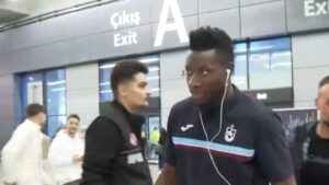 Trabzonspor kafilesi derbi için İstanbul'a geldi!