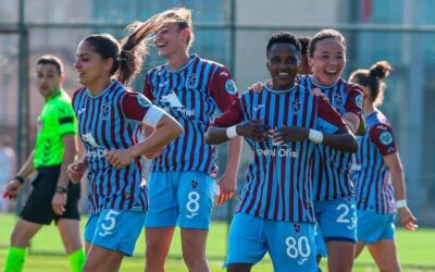 Trabzonspor Turkcell Kadın Futbol Süper Ligi’nde Beşiktaş’ı 2-1 mağlup etti!