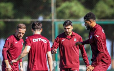 Trabzonspor'un Galatasaray maçı hazırlıkları başladı