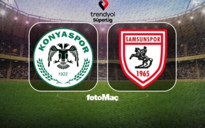 Tümosan Konyaspor-Samsunspor maçı CANLI İZLE | Trendyol Süper Lig maçı canlı