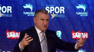 Türkiye Cumhuriyeti Gençlik ve Spor Bakanı Osman Aşkın Bak Turkuvaz Medya Spor Zirvesi'nde konuştu