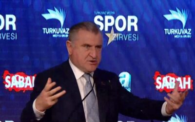 Türkiye Cumhuriyeti Gençlik ve Spor Bakanı Osman Aşkın Bak Turkuvaz Medya Spor Zirvesi'nde konuştu