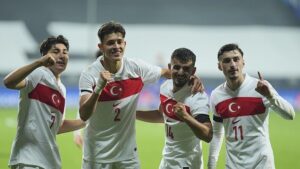 Türkiye UEFA 21 Yaş Altı Avrupa Şampiyonası Elemeleri'nde Ukrana'yı mağlup etti!
