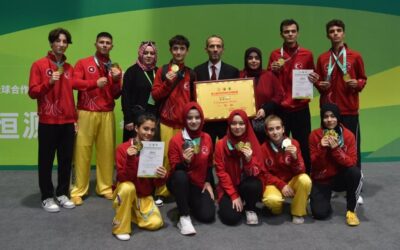 Türkiye Wushu Milli Takımı dünya şampiyonu oldu!