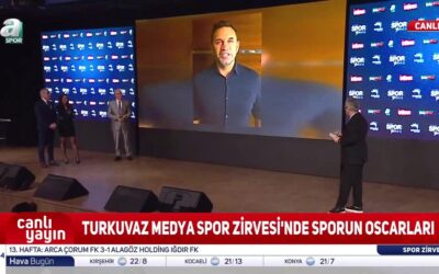 Turkuvaz Medya Spor Zirvesi'nde yılın teknik direktörü ödülü Okan Buruk'un oldu!