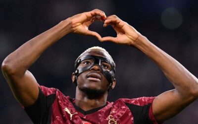 UEFA Şampiyonlar Ligi resmi hesabından Victor Osimhen paylaşımı!