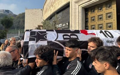 Vefat eden Beşiktaş'ın altyapı teknik sorumlusu Hikmet Çapanoğlu son yolculuğuna uğurlandı