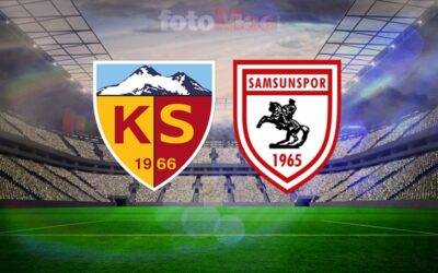 Zecorner Kayserispor-Samsunspor maçı CANLI (Trendyol Süper Lig)